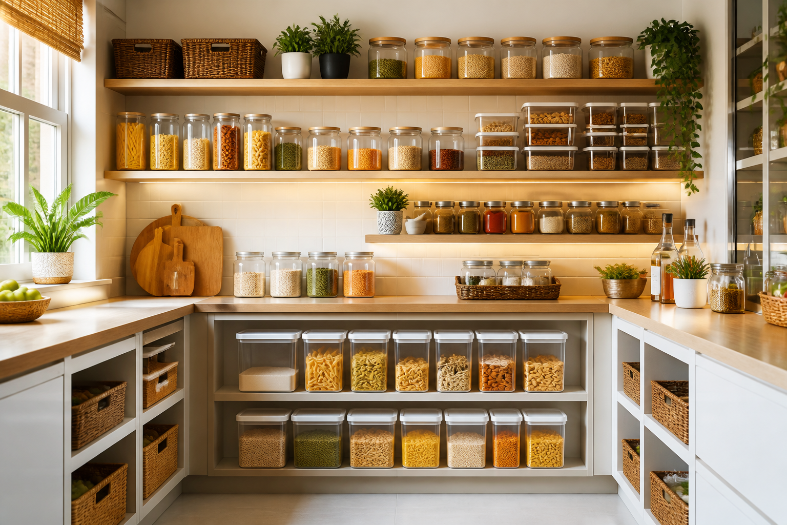 A Calmer Pantry: Storage That Actually Works
