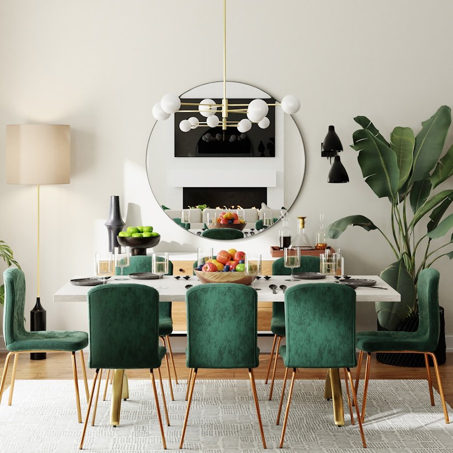6-Seater Oak Dining Set