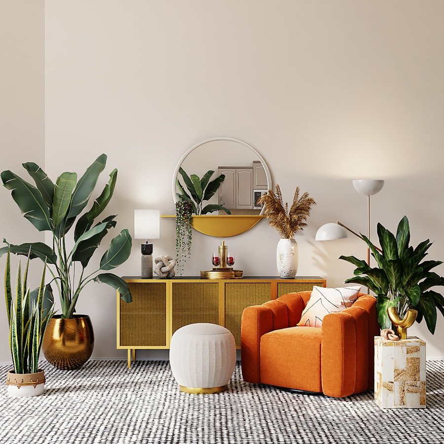 Arch Floor Mirror