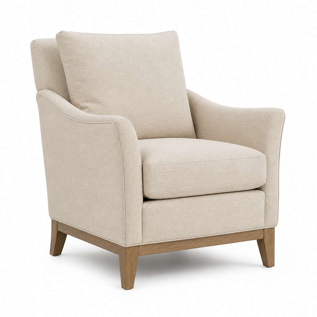 Linen Accent Chair