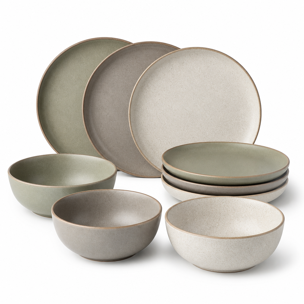 Stoneware Dinner Set (4)