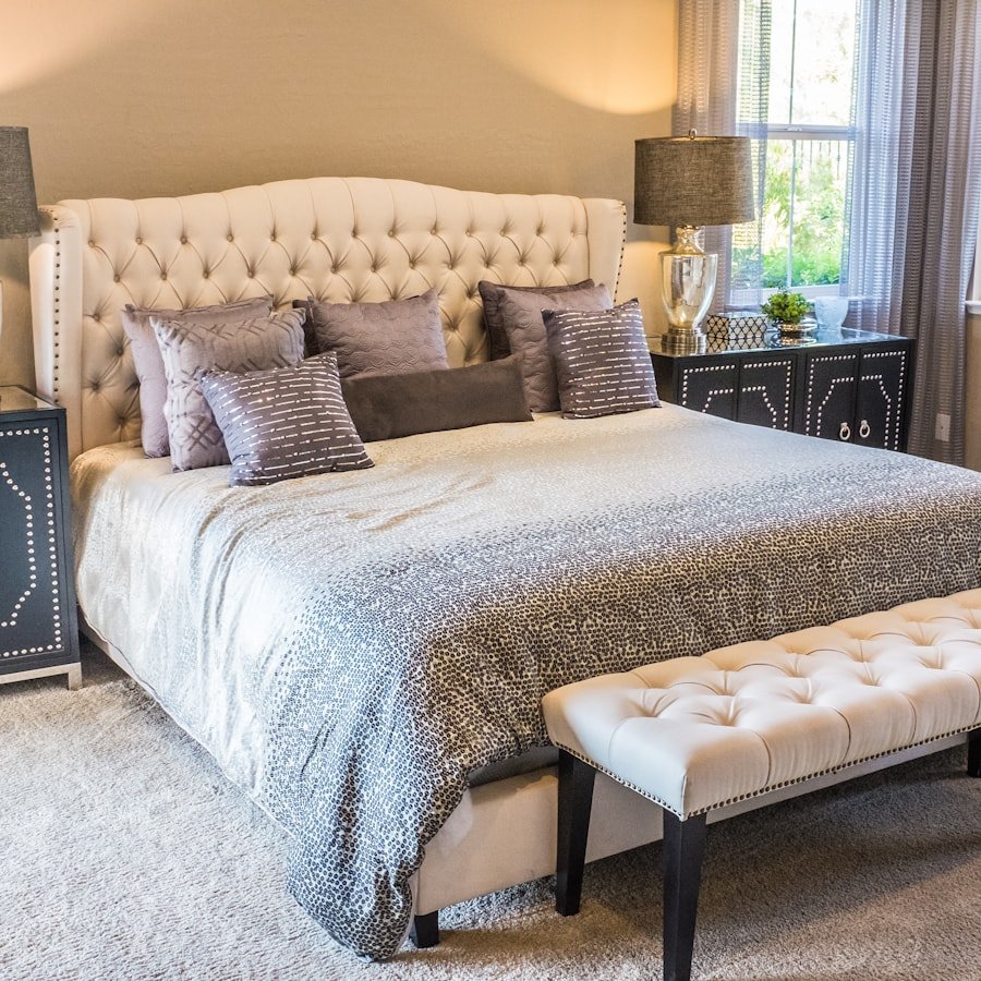 Upholstered King Bed